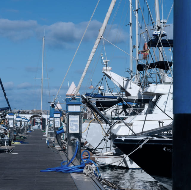 Amarres y tarifas en Marina Hércules Puerto deportivo de Ceuta